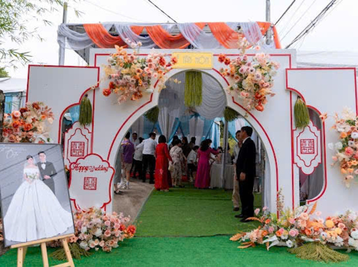 Cho thuê khung rạp cưới Bình Dương